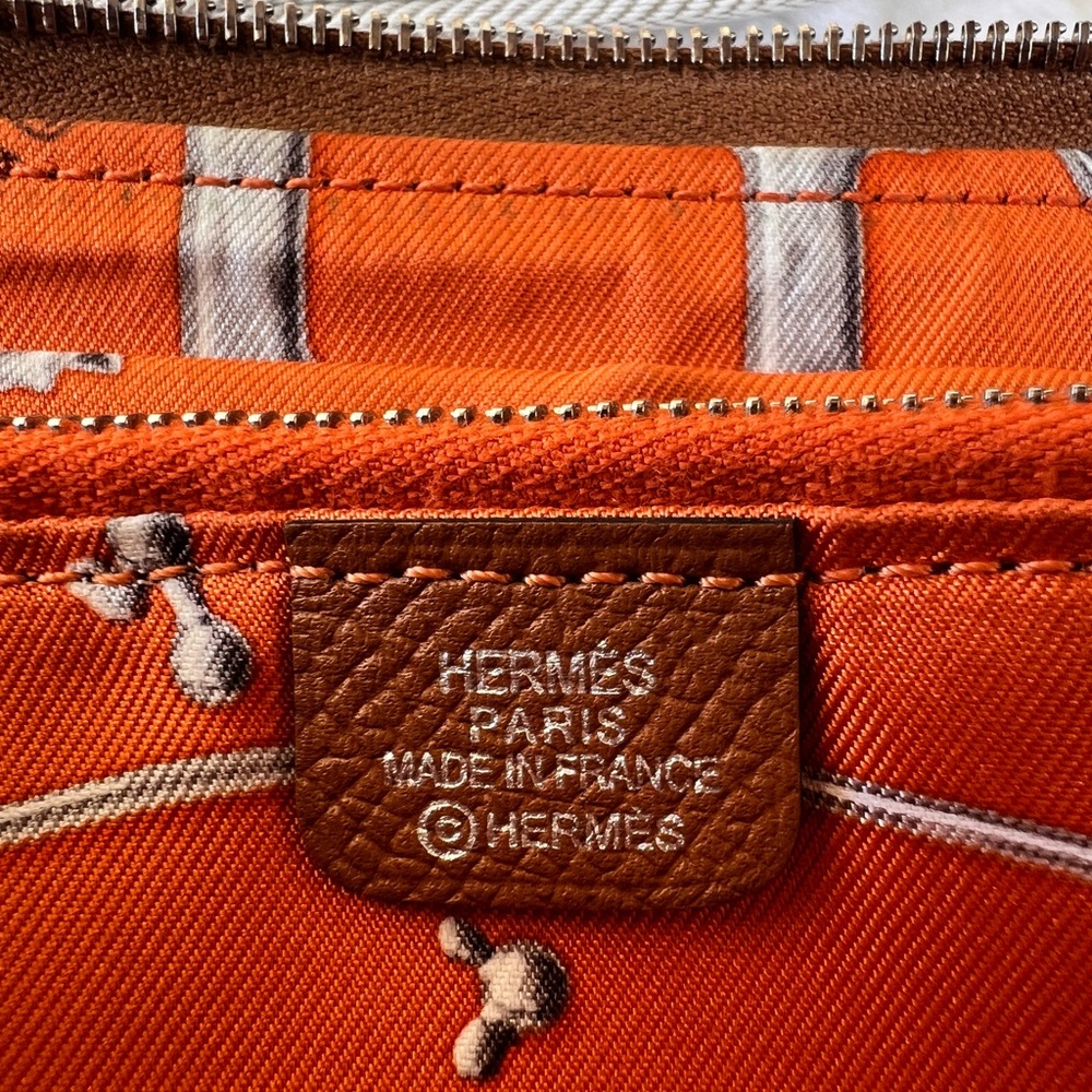 π₯π₯Hermes Azap Silk In Classique Long Wallet COA READYπ₯π₯ - Picture 12 of 15